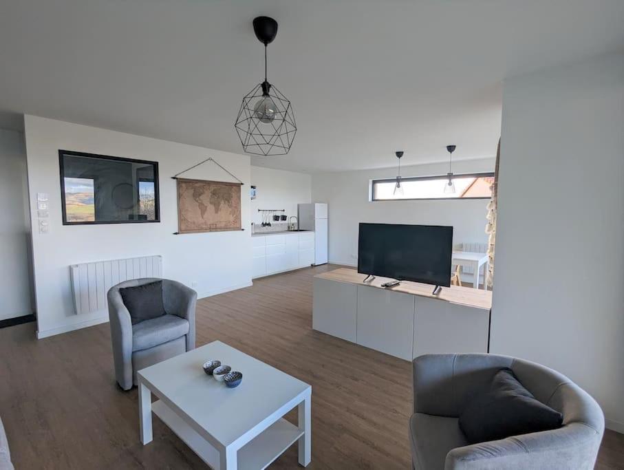 Bienvenue Chez Severine Et Julien Appartement 75M2 Mirefleurs Esterno foto